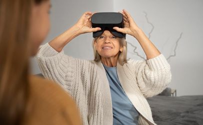 Oroi réveille les émotions des personnes âgées grâce à la réalité virtuelle